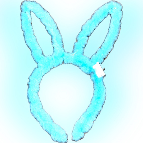 Bunny Sparkle Furry/Tinsel Headband Bundle (2)… - Picture 2 of 3